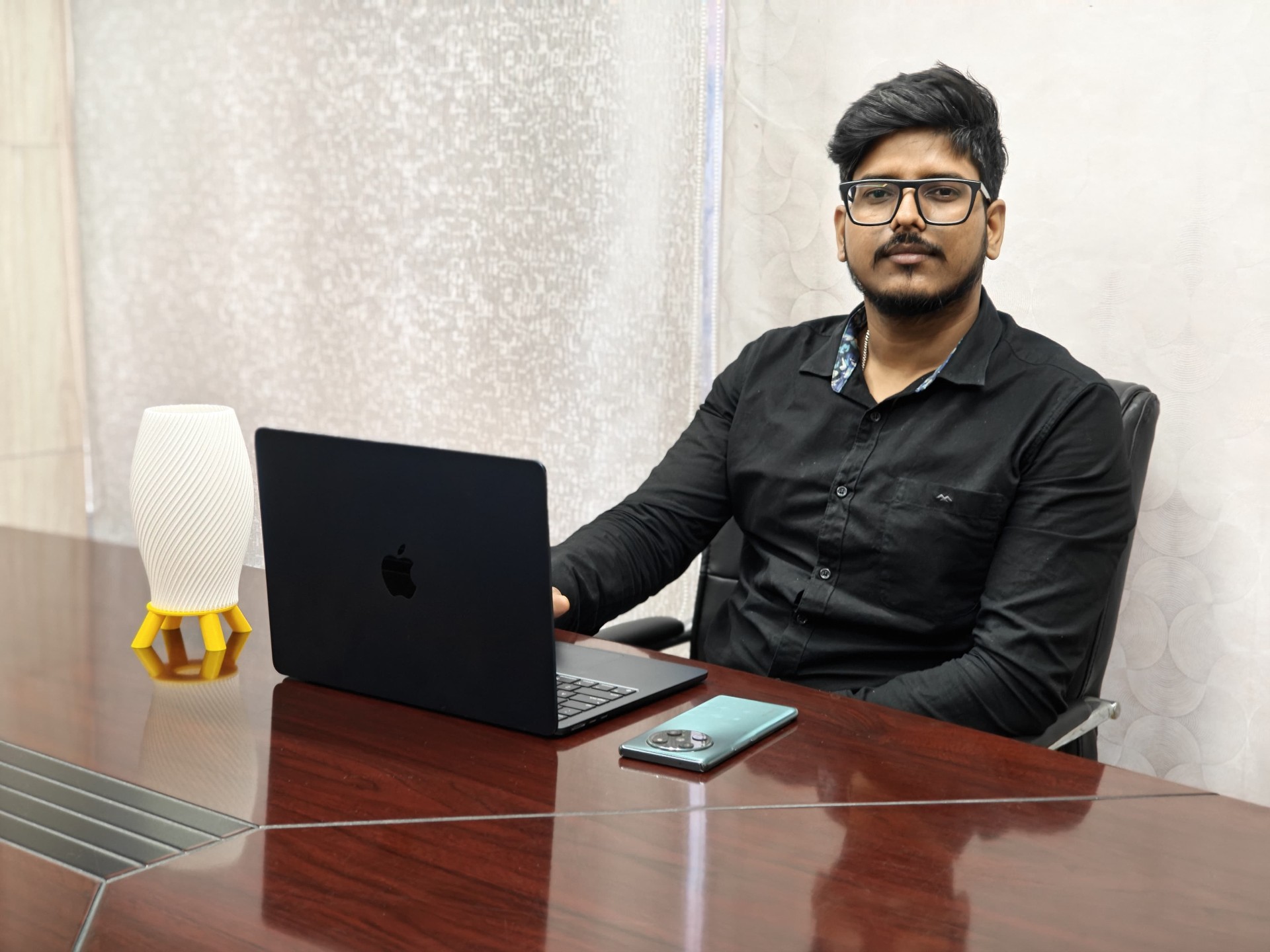 Professional CA team in meeting